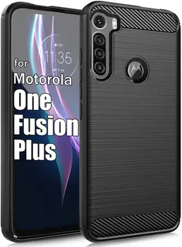 Moto Unul Fusion Plus Caz,rezistent la Șocuri Flexibil TPU Cauciuc Telefon Acoperă pentru Moto O Versiune de Putere de Acțiune Zoom Pro Macro Hyper