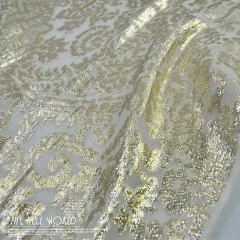 Aur alb acaju flori de mătase de culoare de aur rochie de lumină hanfu Chineză rochie cămașă de pânză tesatura