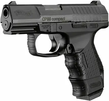 Umarex Walther CP99 Compact - CO2 Blowback .177 Cal BB Gun Pistol de Aer - 345 FPS perete de Metal sign