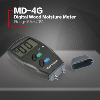 MD-4G Lemn Metru Umiditate lemn/hârtie Umiditate Tester Higrometru din Lemn Umed Detector de Copac test de Densitate