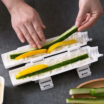 Sushi Maker Role de Orez Mucegai Sushi Bazooka de Legume Carne de Rulare Orez Instrument DIY Sushi de Luare a Mașinii Instrument de Bucatarie Onigiri Gustare