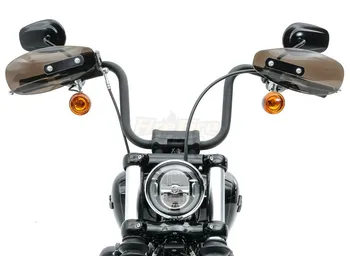 Motocicleta Fum aparatoare Plastic ABS mânerul din Vânt care se Încadrează Protecție Scut Protector Pentru Harley/Honda/Yamaha/Suzuki