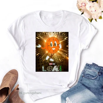 2021 Fierbinte Kawaii TVA T-Shirt Timp Varianța Autoritatea Loki Grafic de Imprimare Tricou Femei Haine Femei Haine Tee Top