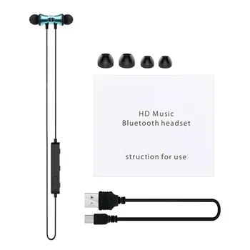 XT11 Cască Bluetooth Sport Magnetic V4.2 Stereo Sport rezistent la apa, Căștile fără Fir în ureche Căști cu Microfon pentru iPhone Samsung