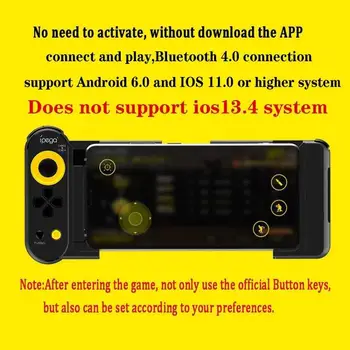Ipega PG-9167 Controler de Joc fără Fir Bluetooth Mobile Gamepad PUBG Joystick-ul Pentru IPhone XR XS 11 IOS/Android Smartphone Nou