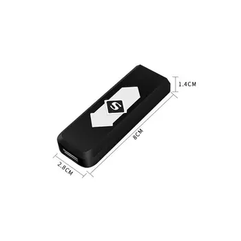 Electric nou Senzor Tactil Rece Bricheta USB Reîncărcabilă Portabil Windproof 1buc