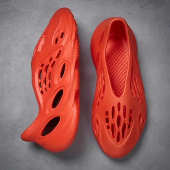UNN Sandale Bărbați Gaura Pantofi pentru Femei de Vara Breathble Sport Beach Sandale Ușoare în aer liber Aluneca Pe Papuci Plus Dimensiune 35-47