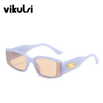 Femei Roz Violet Nuante ochelari de Soare Ochelari de Bomboane Pahare Mici Pătrate Ochelari de Soare Pentru Femei Barbati Unisex UV400 Gafas de Sol
