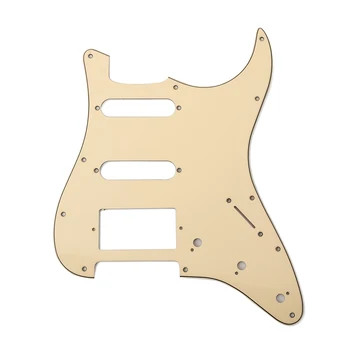 Precablat 3 straturi Pickguard Scratchplate SSH pentru ST Stil Chitara Electrica Pickguard Zero Placă Pentru Strat de Stratocaster