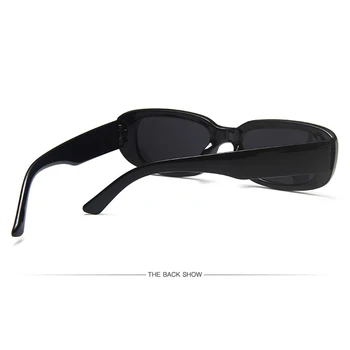 2021 Femei ochelari de Soare Mic Dreptunghi Ochelari de Soare Nuante Vintage de Designer de Brand Pătrat de Călătorie în aer liber Decorative UV400 Ochelari