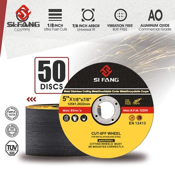 25Pcs 5Inch de Metal de Tăiere Discuri 125mm Taie Roata Rășină Flap Disc de Slefuire Discuri de Slefuire Pentru Polizor unghiular