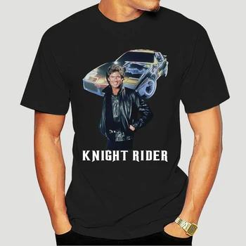 KNIGHT RIDER Series Michael Knight David Hasselhoff ver. 1 Tricou Casual Rece mândrie tricou Unisex Noua Moda tricou-2160A
