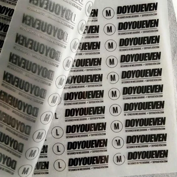 Personalizat personal etichete pyrography de transfer de căldură în patch-uri de fier pe imprimate de îngrijire tag-uri cu numele 3D categorie fier pe saci