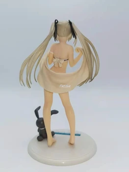 Anime Sora Kasugano costum de baie Ver. cu iepure Figura PVC Figura Model de Jucărie 19cm