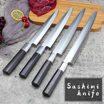 Sowoll Japoneză Sashimi Cuțit 5Cr15 de Bucătărie din Oțel Inoxidabil Chef Cuțite Yanagiba Deba Pește Somon Filetare Feliere Cuțit de Sushi