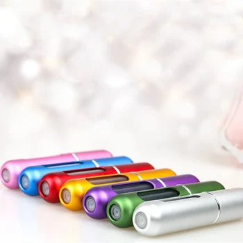 Umple Mini Drăguț Călătorie Pregăti Parfum de Depozitare Sticle de Spray Portabil cosmetice Reîncărcabile Aluminiu Accesorii Atomizor Culori
