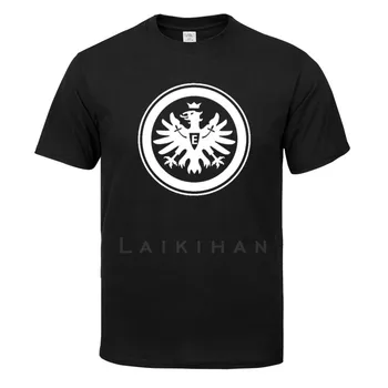 Noul Brand Barbati Tricou de Vara din Bumbac Tricou Maneca Scurta Eintracht Frankfurt stema T-Shirt Îmbrăcăminte de Brand