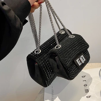 Diamant Pătrat Mini Crossbody sac 2021 Nou de Înaltă calitate din Piele PU pentru Femei Geantă de mână de Designer de brand de Lux Umăr Geanta Messenger