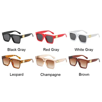 Retro Pătrat ochelari de Soare pentru Femei Brand Designer de Vară Stiluri de Culori Bomboane de Moda Oglindă de Argint Nuante de sex Masculin UV400