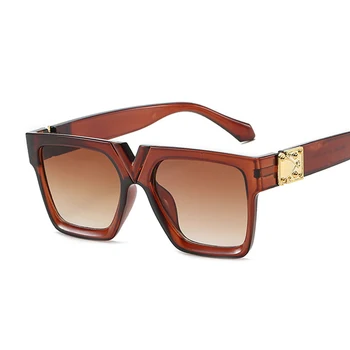 Retro Pătrat ochelari de Soare pentru Femei Brand Designer de Vară Stiluri de Culori Bomboane de Moda Oglindă de Argint Nuante de sex Masculin UV400