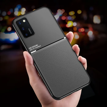 Masina Suport Magnetic Caz de Telefon pentru Samsung A02s Note9 Nota 10 Note10p A42 M51 A72 A52 A32 Acoperire Ultra-subțire Capacul de Protecție