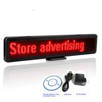 USB/baterie auto 12v magazin Deschis semn programabile defilare sau fixe mesaj publicitar LED display bord multi-limba