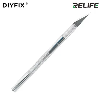 DIYFIX RL-101E Non-Alunecare de Metal Stilou Cutter Set Pentru Telefonul Mobil Reparații Ambarcațiuni DIY Arta de Muncă de Tăiere Carving Fructe
