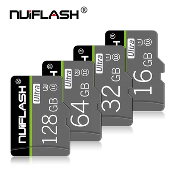 Original, card de Memorie de 128GB, 256GB 64GB Clasa 10 Card Micro SD TF card 8gb 16gb 32gb capacitate deplină de carduri Flash de Mare Viteză