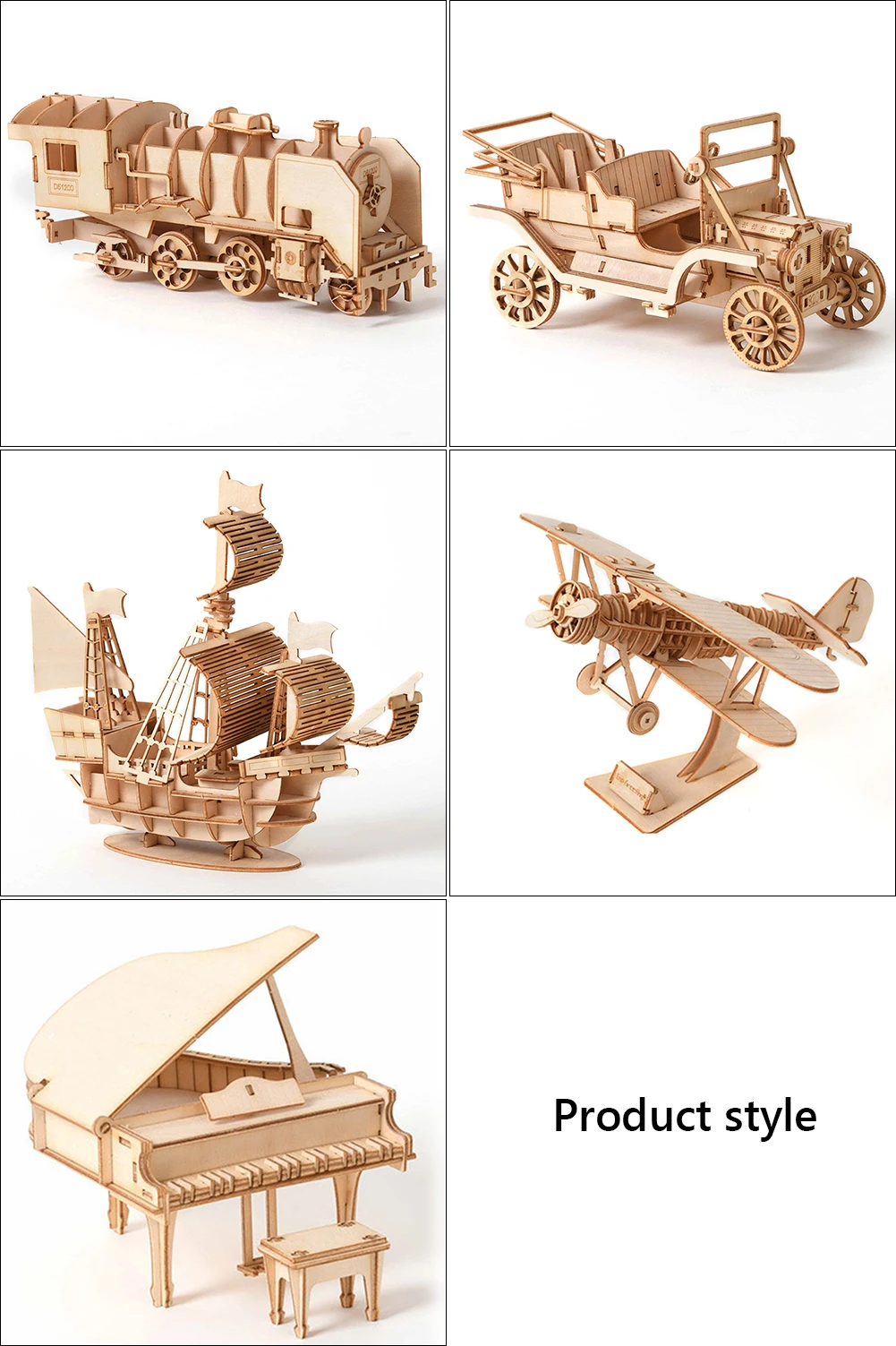 coat Lil chop 3D Puzzle din Lemn Tăiat cu Laser Jocuri Barca Avion Model de Pian Pentru  Copii Copii, Fete, Cadou de Învățământ Construi Modelul de Jucărie La  reducere! ~ Arte,meșteșuguri și De Cusut \
