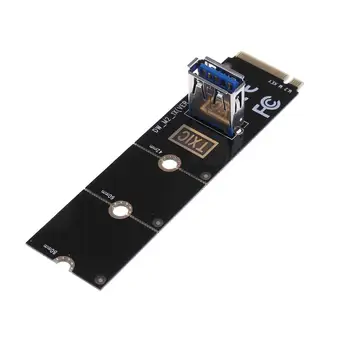 Unitati solid state M. 2 USB3.0 Convertor Adaptor card Grafic Extender Card M. 2 unitati solid state să PCI-E X16 Slot de Card prin Transfer Miniere m2 Riser Card