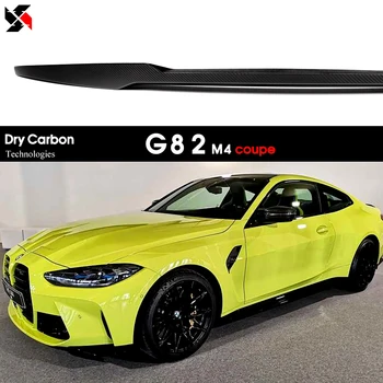 Autoclava Uscat Carbon 3K Diagonal Tese Fibra de Carbon Spate Portbagaj Dedicat pentru BMW G82 Noul M4 Coupe cu 2 Usi Doar 2021 - 2026