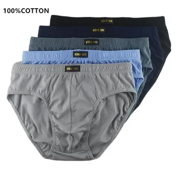 5pcs/lotMen Lenjerie de corp Solid de Culoare de Înaltă Calitate Bumbac Triunghi Lenjerie pentru Bărbați Mijlocul Talie Confortabil Moale CottonUnderwear