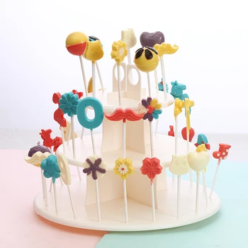 3 Niveluri De Plastic Alb De Tort Pop & Cupcake Suport Lollipop Tort Rack De Afișare De Nunta De Decorare Masă Titularul Petrecere De Ziua De Alimentare