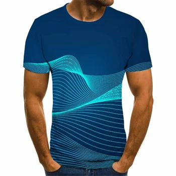 2020 nou cu trei-dimensionale grafice bărbați t-shirt casual scurt sleevs topuri 3d distractiv tricou bărbați vară o-gât plus dimensiune streetwear