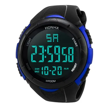 Curren Moda Impermeabil Ceas Pentru Bărbați Băiat Lcd Cronometru Digital Data de Cauciuc Sport Încheietura Ceas pentru Bărbați Мужские Часы 2021