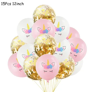 Partidul Unicorn Balon Decor Petrecere De Aniversare Fericită Consumabile Folie De Aluminiu Scrisoare Decor Balon Consumabile