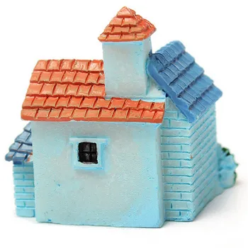 Mini Decoratiuni de Gradina in Miniatura Casa vila de Paduri Figurine Zână Castel de Basm Grădină Miniaturi Castele Terariu Figurina